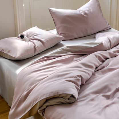 TENCEL™ Lyocell Bedding Set – Berry & Blossom Collection