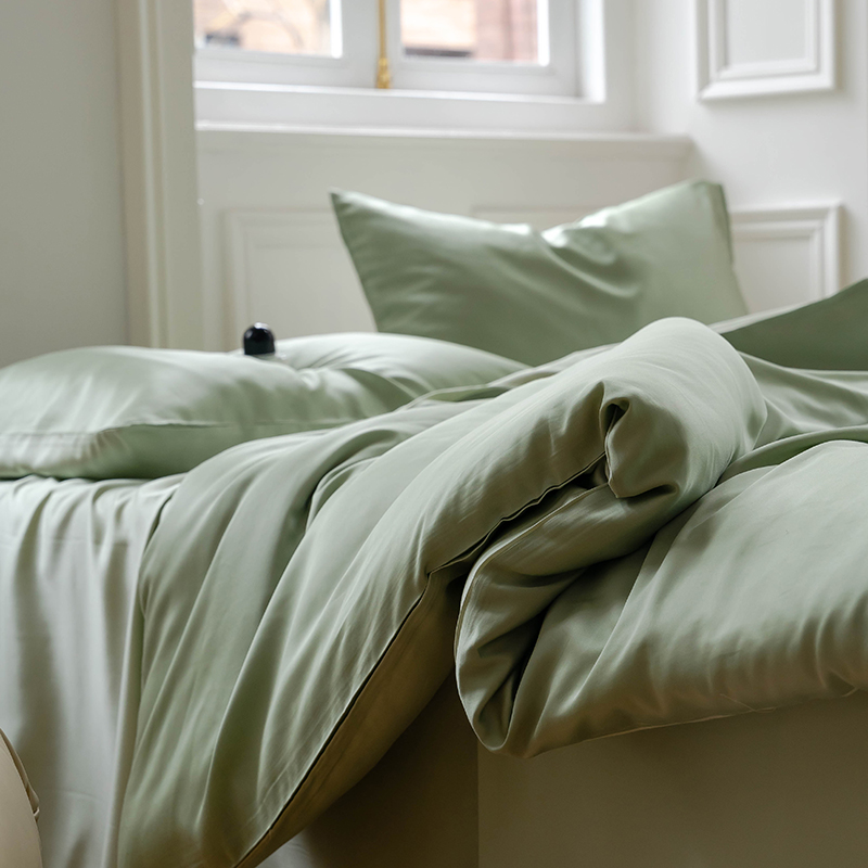 TENCEL™ Lyocell Bedding Set – Botanical Green Collection