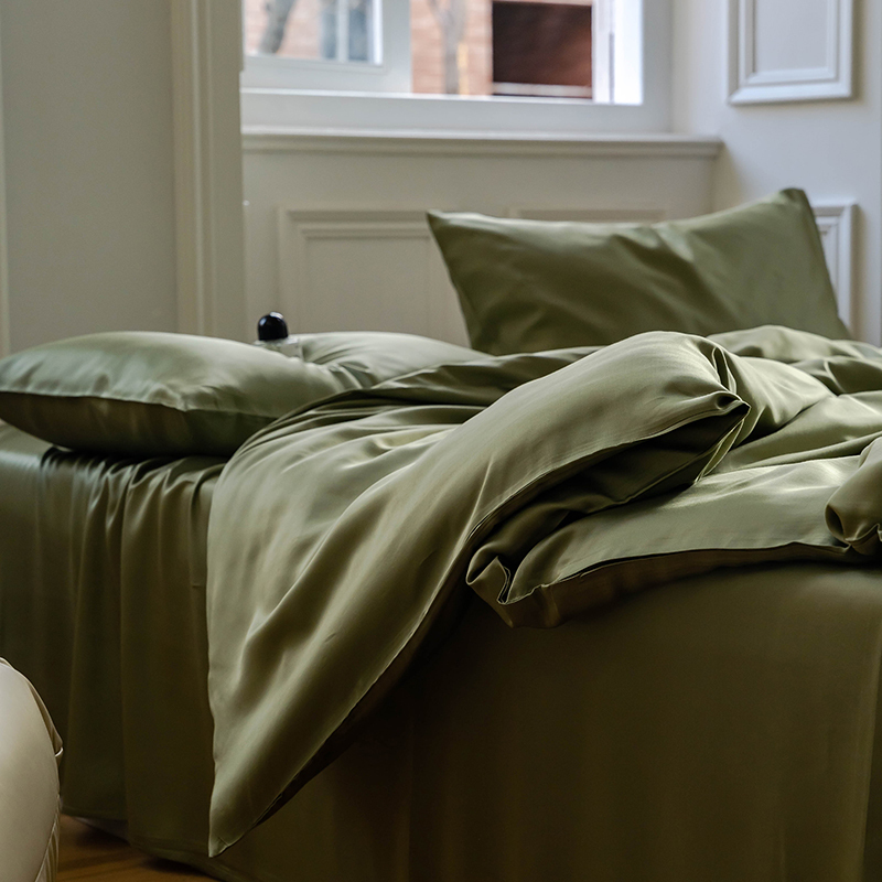 TENCEL™ Lyocell Bedding Set – Botanical Green Collection