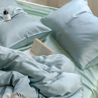 TENCEL™ Lyocell Bedding Set – Sky & Aurora Collection