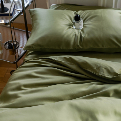 TENCEL™ Lyocell Bedding Set – Botanical Green Collection