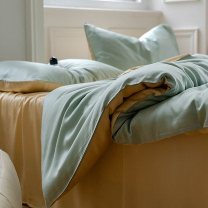 TENCEL™ Lyocell Bedding Set – Botanical Green Collection