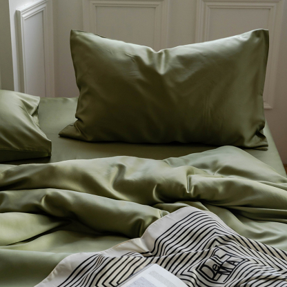 TENCEL™ Lyocell Bedding Set – Botanical Green Collection