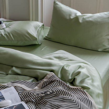 TENCEL™ Lyocell Bedding Set – Botanical Green Collection