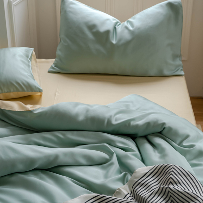 TENCEL™ Lyocell Bedding Set – Botanical Green Collection