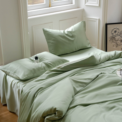 TENCEL™ Lyocell Bedding Set – Botanical Green Collection