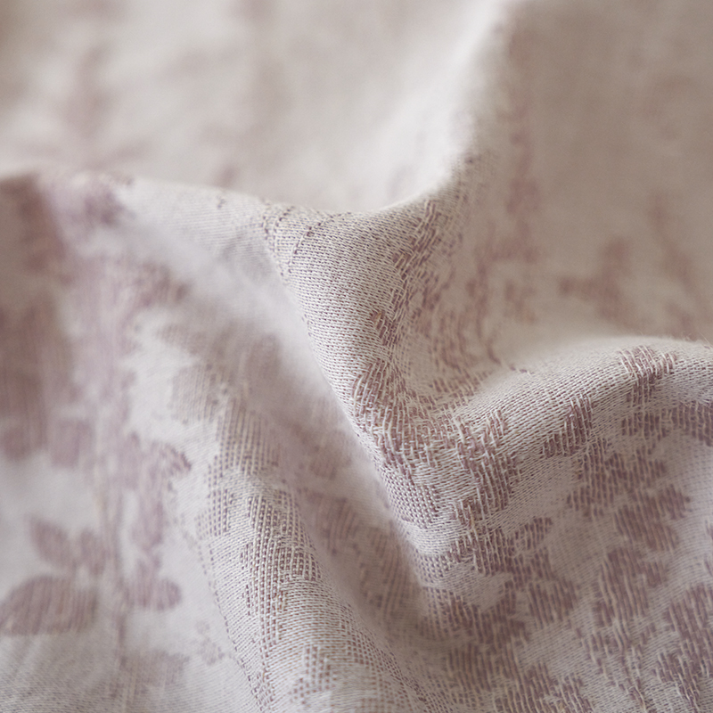 100% Linen Duvet Cover Set - Jade Bloom Collection