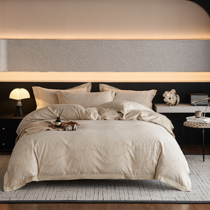 100% Linen Duvet Cover Set - Corner Patch Collection