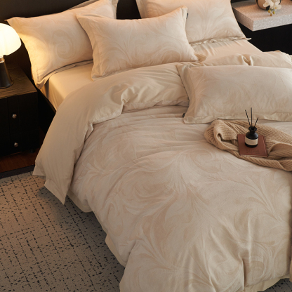 100% Linen Duvet Cover Set - Corner Patch Collection