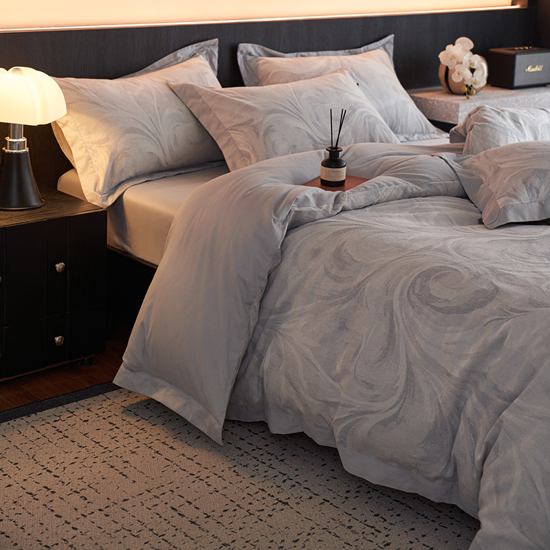 100% Linen Duvet Cover Set - Corner Patch Collection