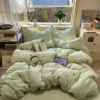 100% Linen Duvet Cover Set - Solid Colour Collection