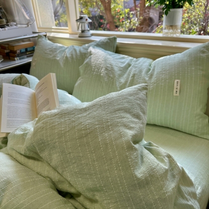 100% Linen Duvet Cover Set - Solid Colour Collection