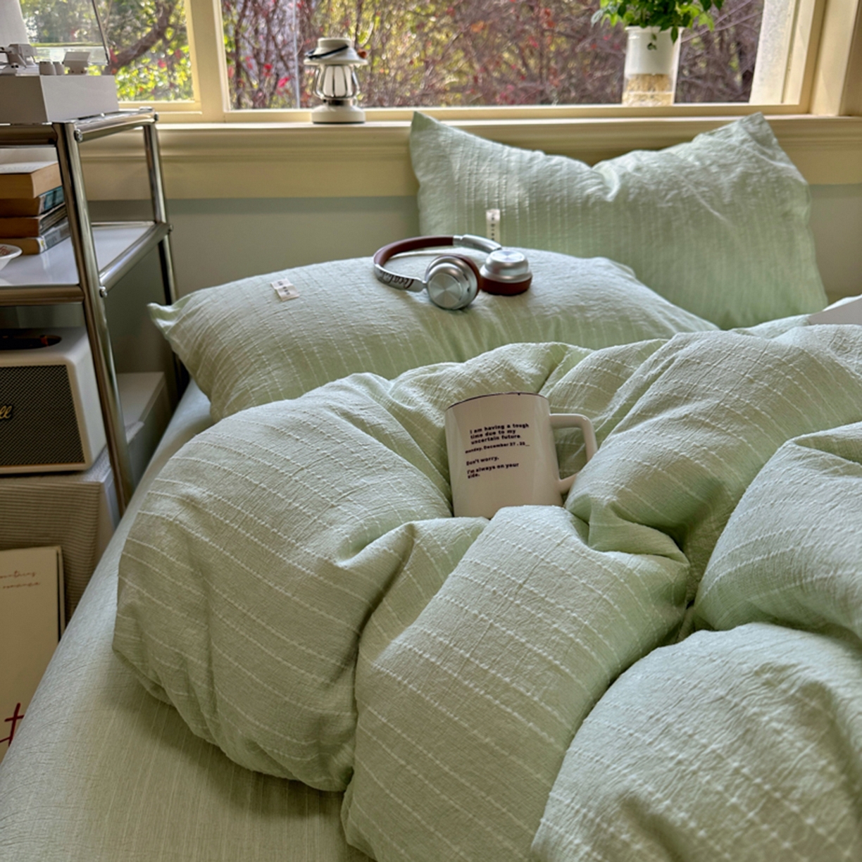 100% Linen Duvet Cover Set - Solid Colour Collection