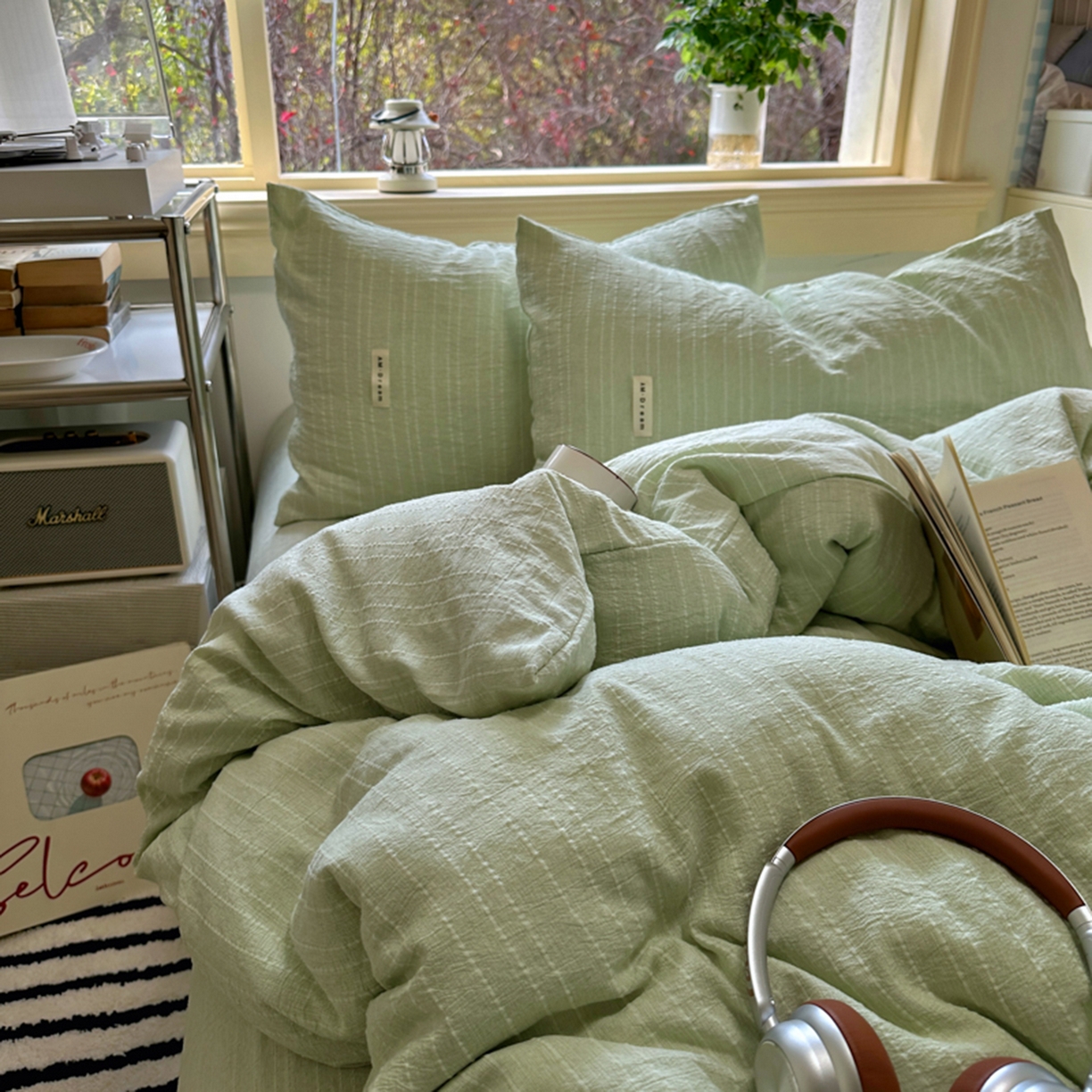 100% Linen Duvet Cover Set - Solid Colour Collection