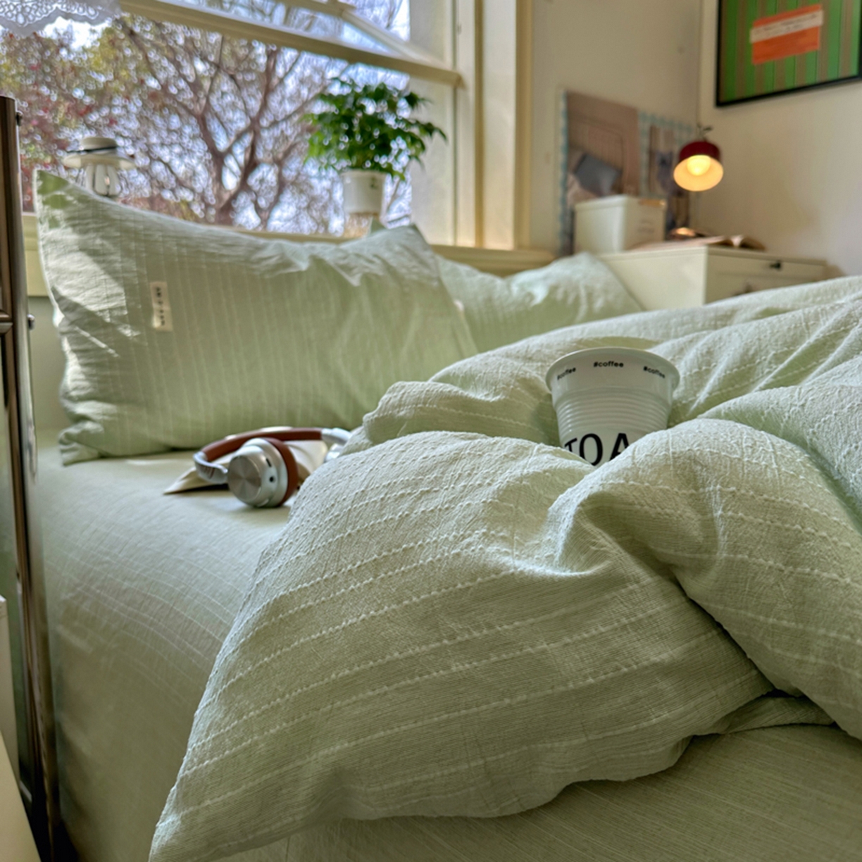 100% Linen Duvet Cover Set - Solid Colour Collection