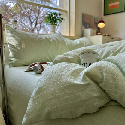 100% Linen Duvet Cover Set - Solid Colour Collection