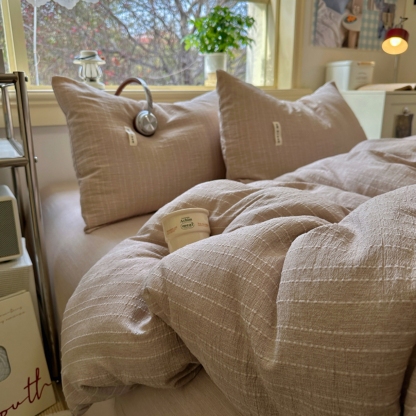 100% Linen Duvet Cover Set - Solid Colour Collection