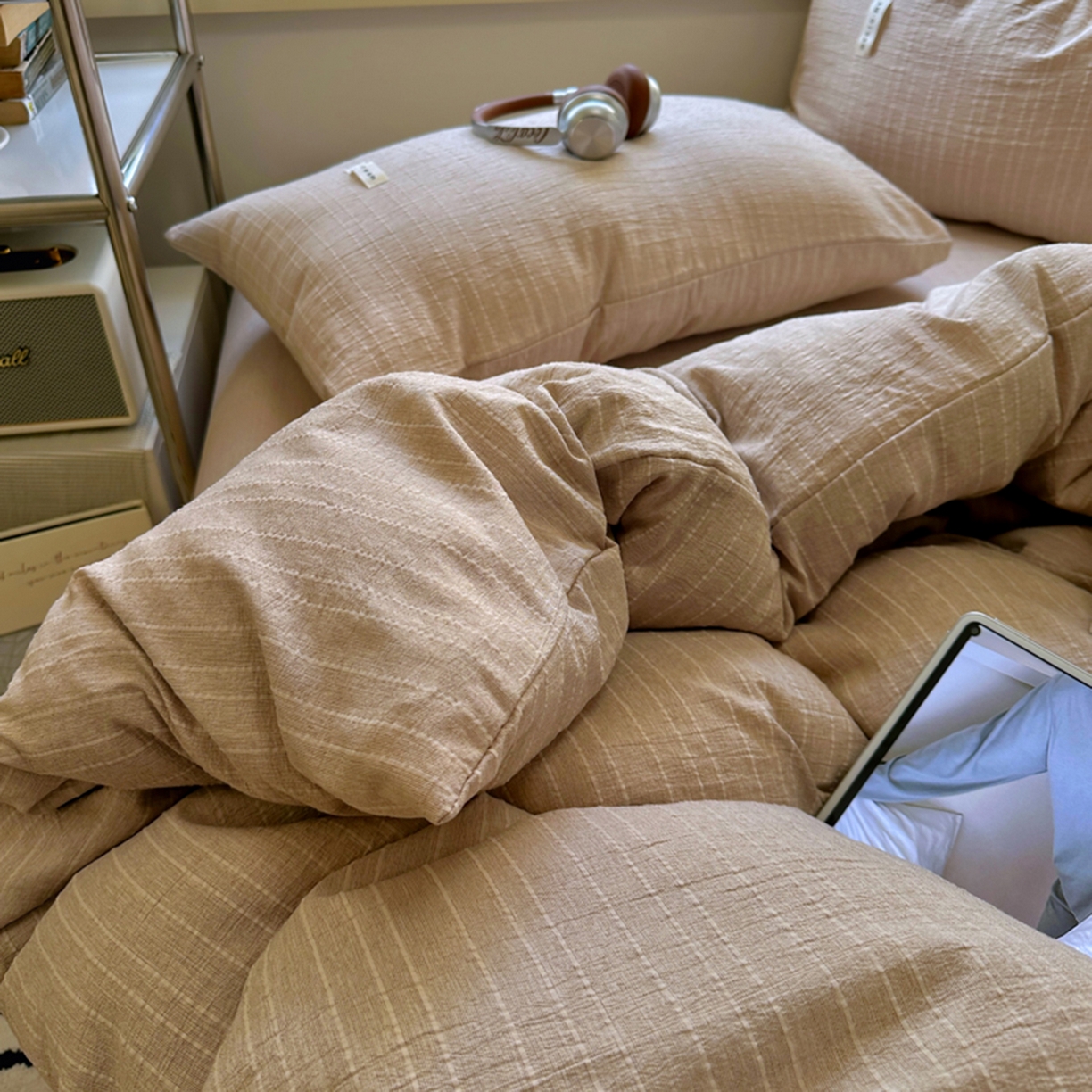 100% Linen Duvet Cover Set - Solid Colour Collection