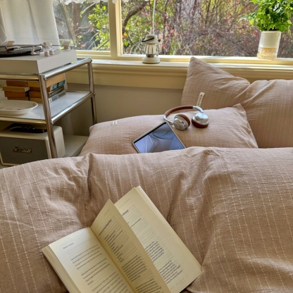 100% Linen Duvet Cover Set - Solid Colour Collection