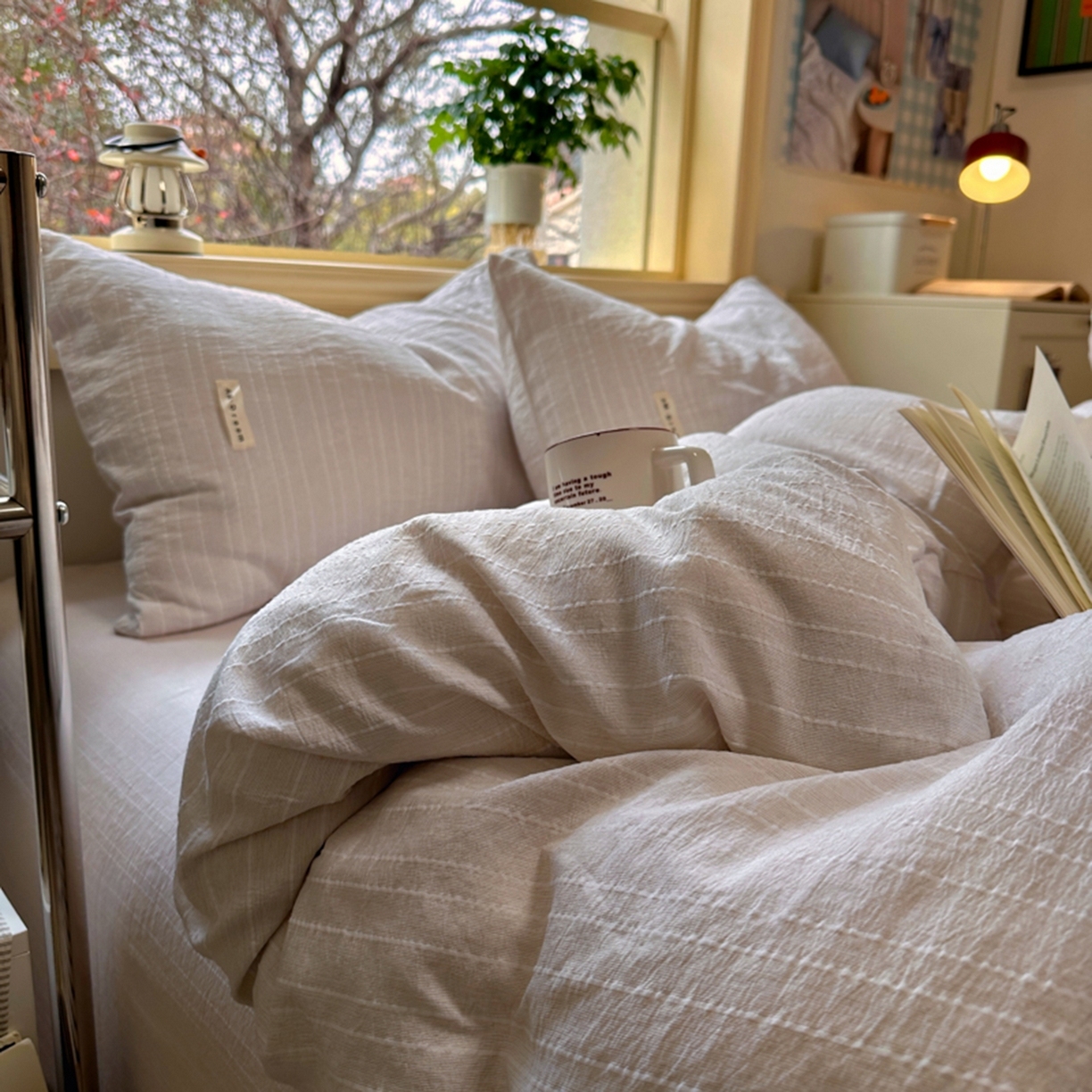 100% Linen Duvet Cover Set - Solid Colour Collection