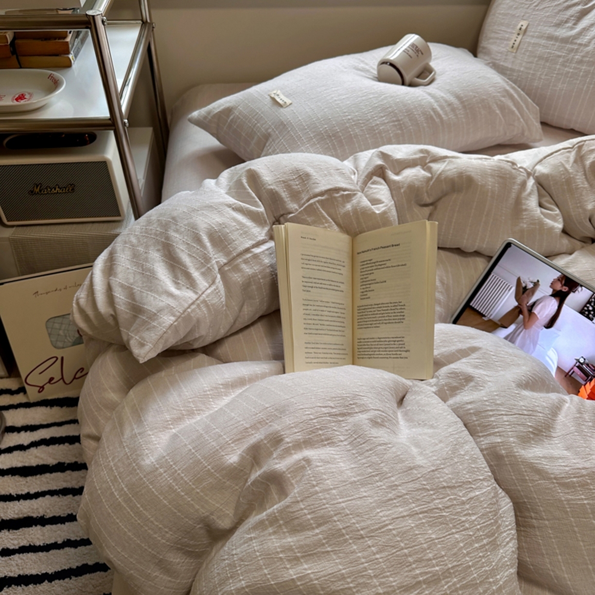 100% Linen Duvet Cover Set - Solid Colour Collection