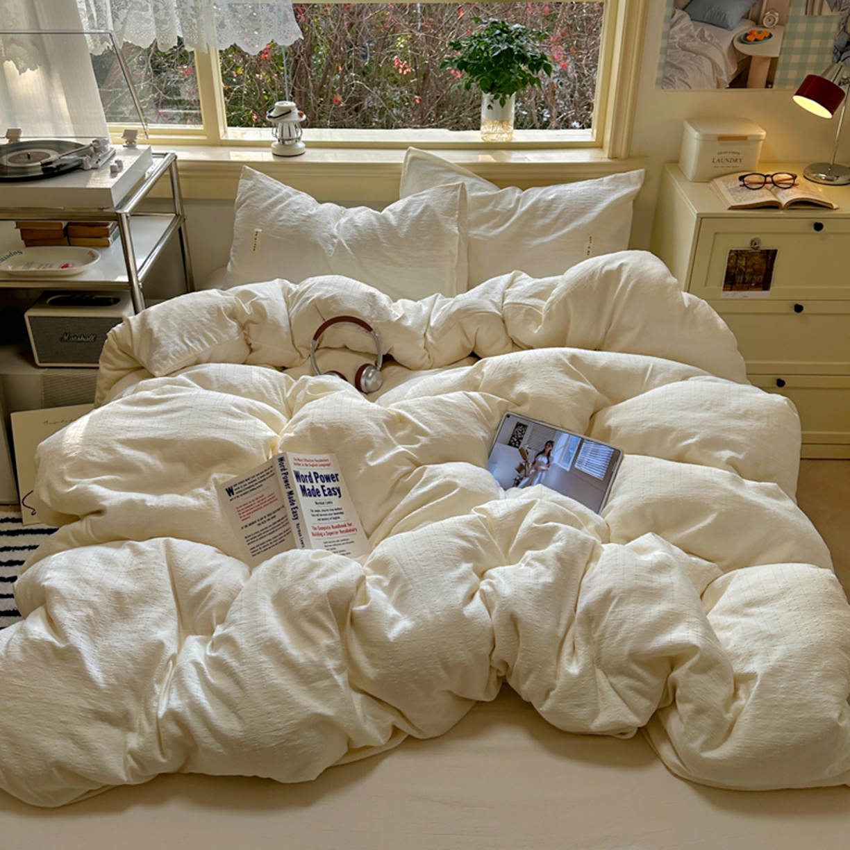 100% Linen Duvet Cover Set - Solid Colour Collection