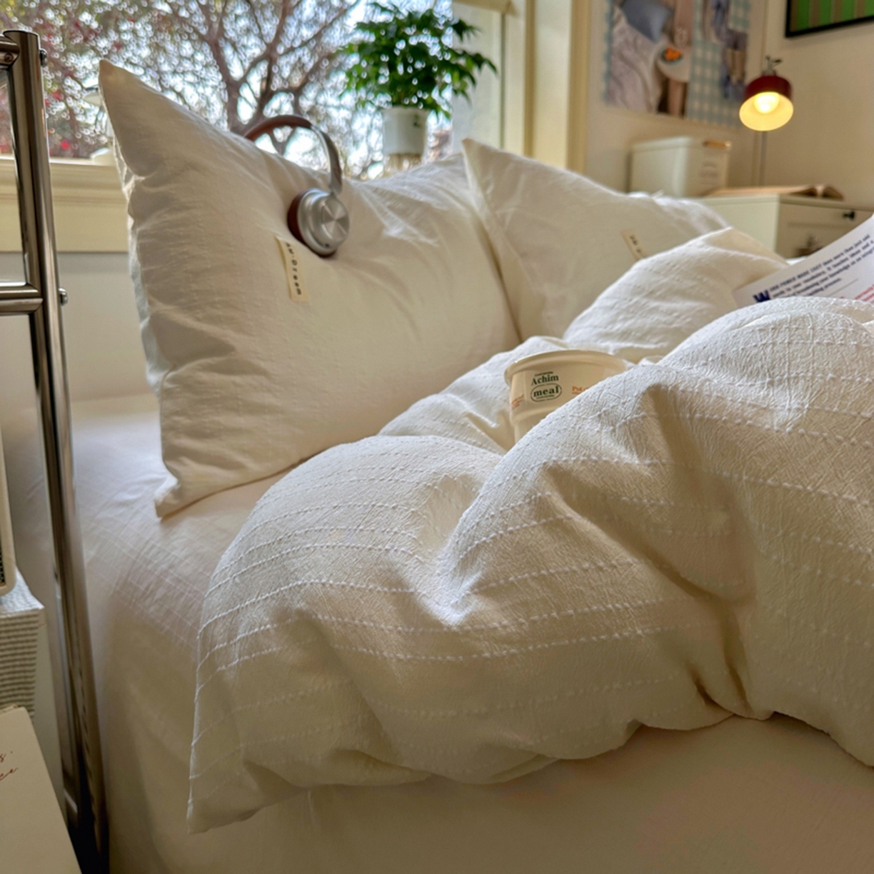 100% Linen Duvet Cover Set - Solid Colour Collection