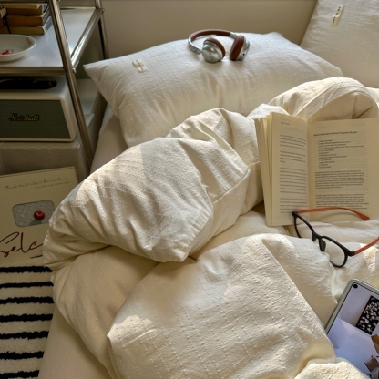 100% Linen Duvet Cover Set - Solid Colour Collection