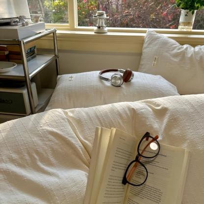 100% Linen Duvet Cover Set - Solid Colour Collection