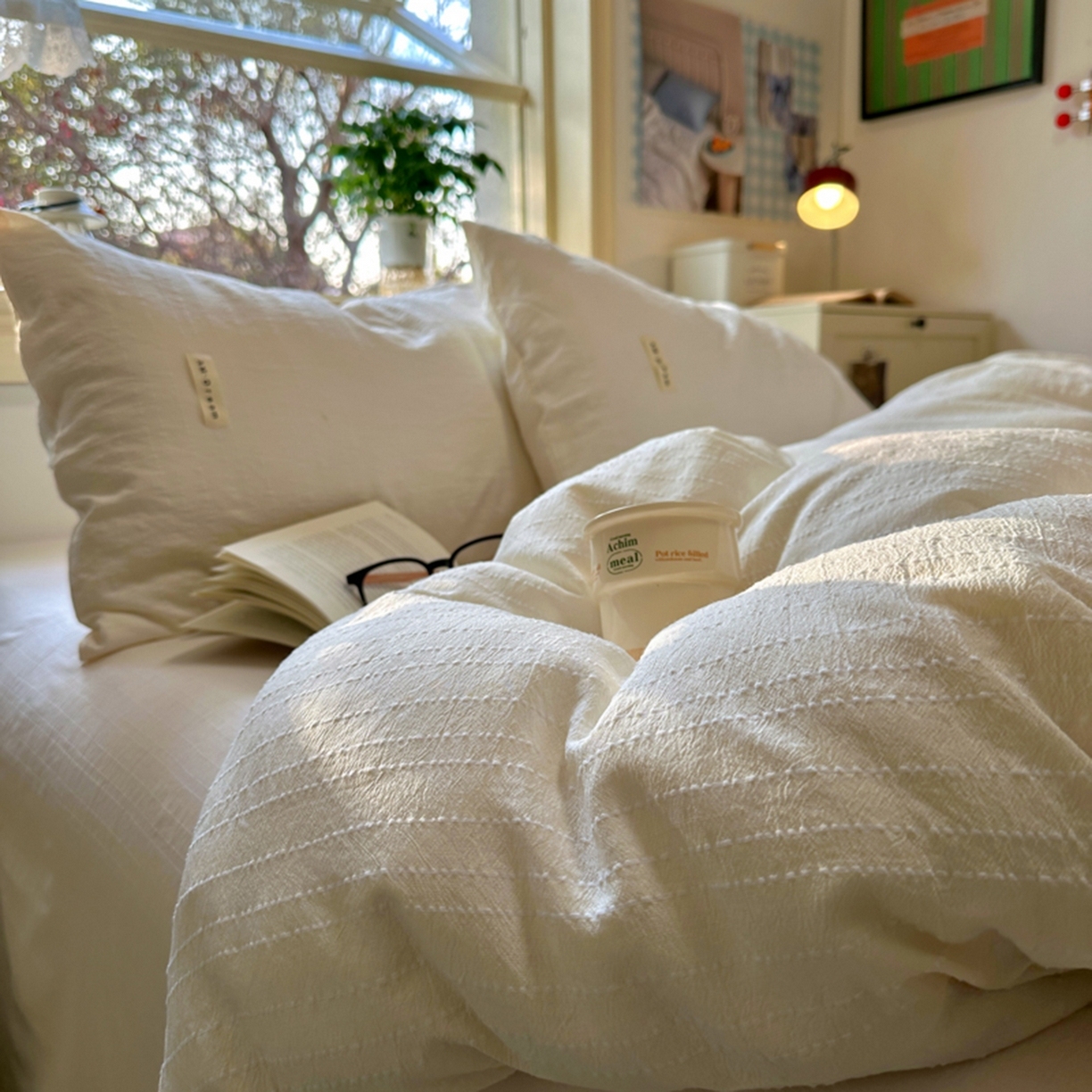 100% Linen Duvet Cover Set - Solid Colour Collection