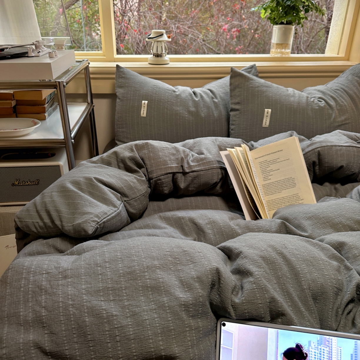 100% Linen Duvet Cover Set - Solid Colour Collection