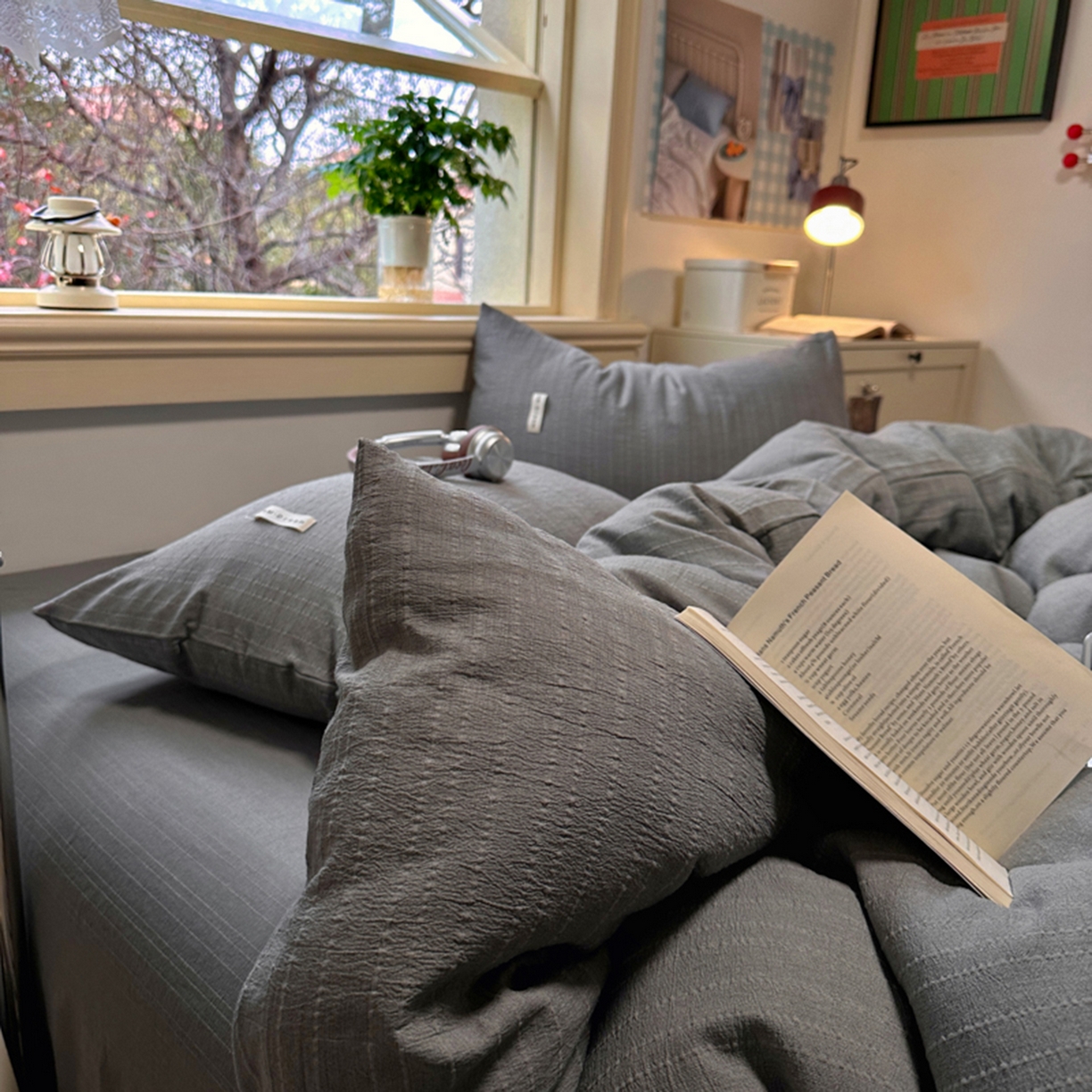 100% Linen Duvet Cover Set - Solid Colour Collection