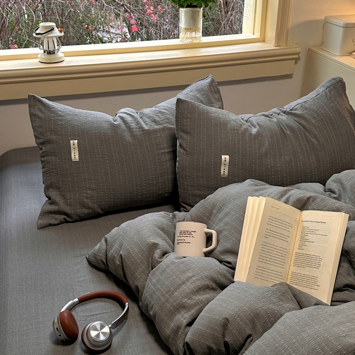 100% Linen Duvet Cover Set - Solid Colour Collection