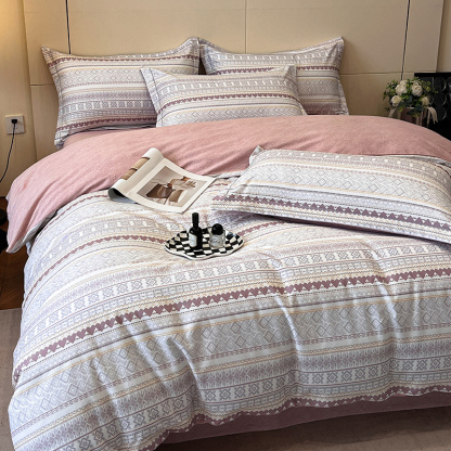 Delock Cotton Bedding Set