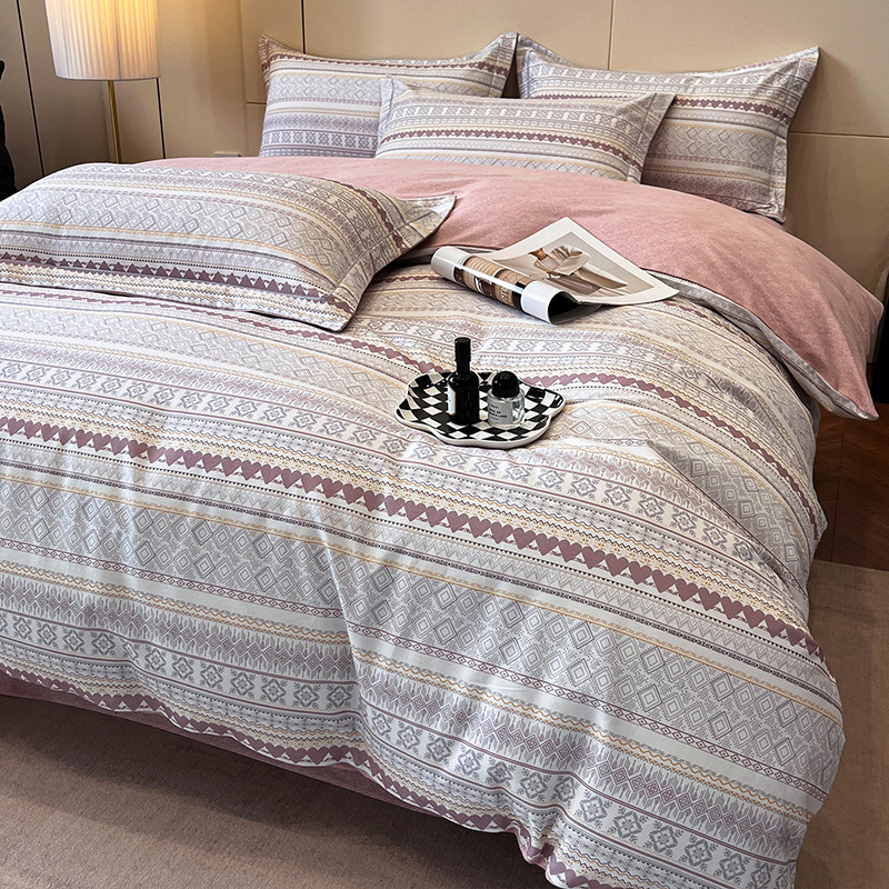 Delock Cotton Bedding Set