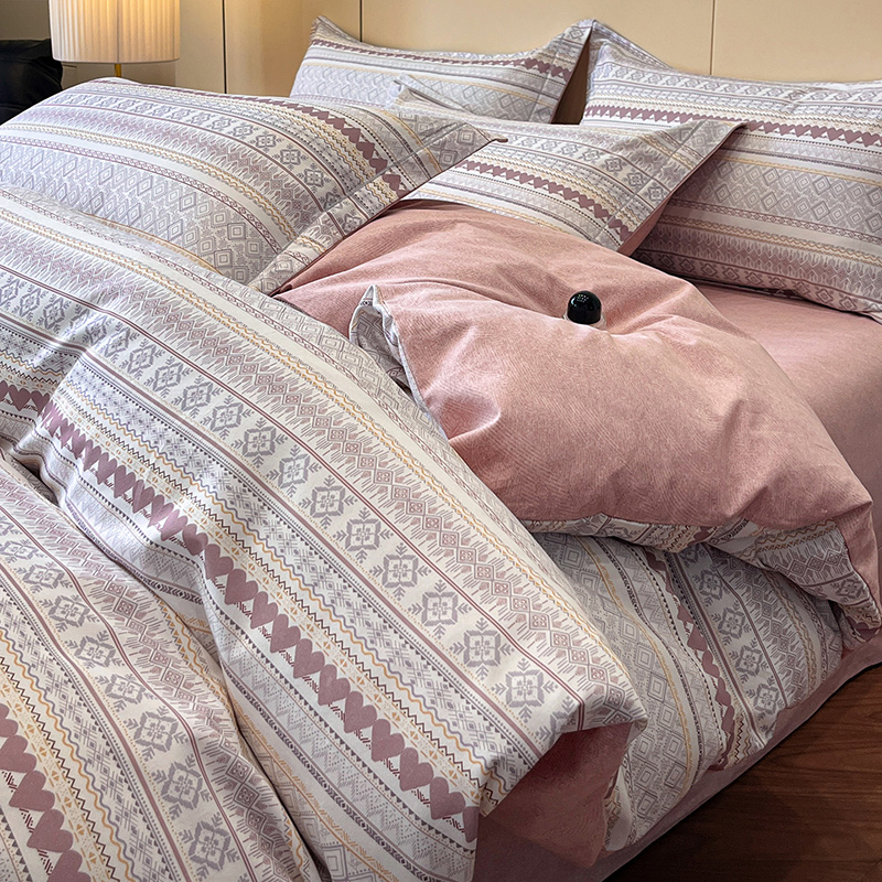 Delock Cotton Bedding Set