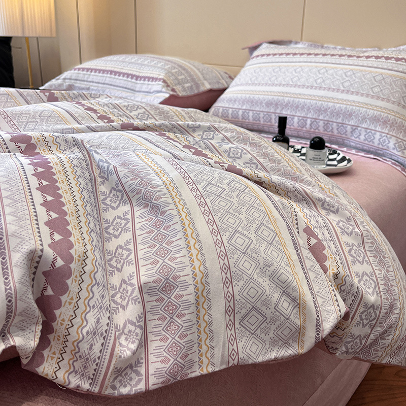 Delock Cotton Bedding Set