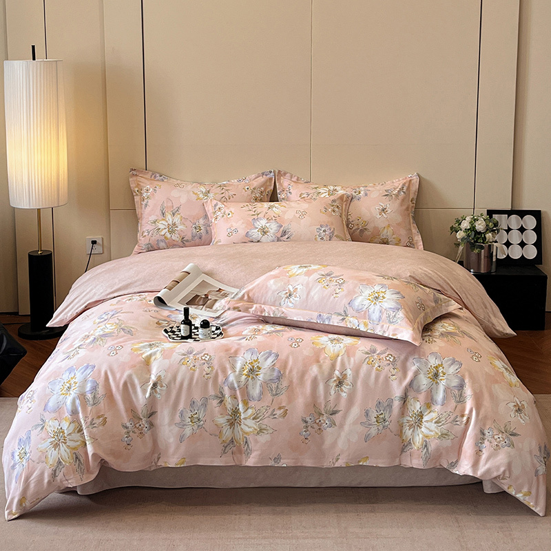 Blush Love Song Cotton Bedding Set