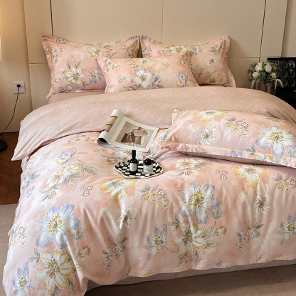 Blush Love Song Cotton Bedding Set