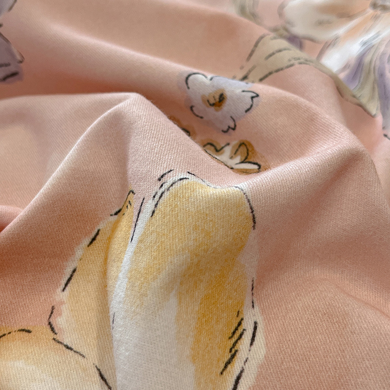 Blush Love Song Cotton Bedding Set