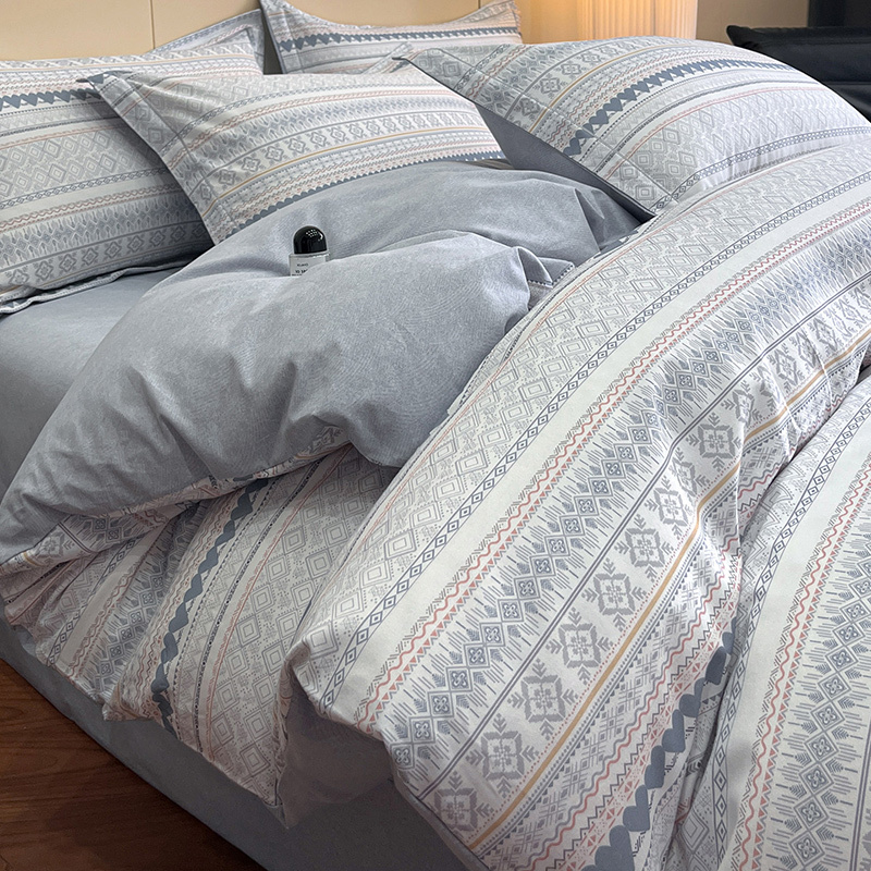 Delock Cotton Bedding Set