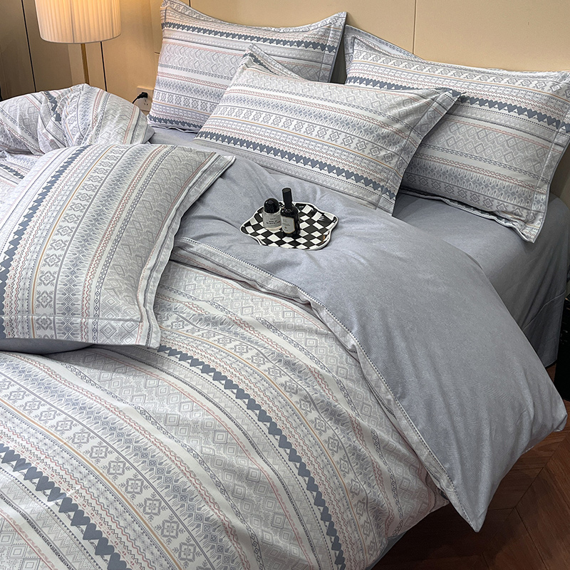 Delock Cotton Bedding Set