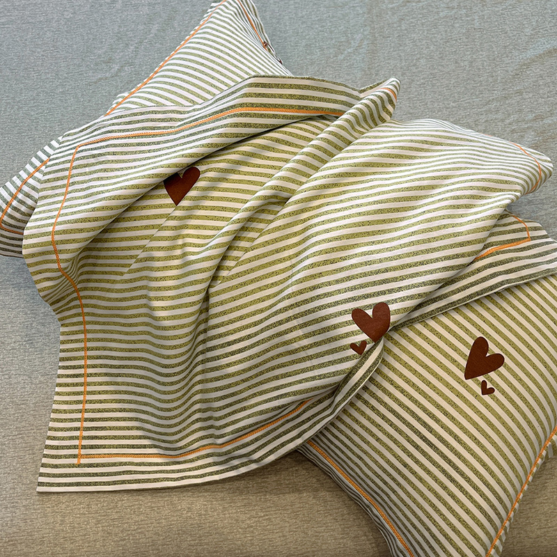 Sunshine Stripes Cotton Bedding Set