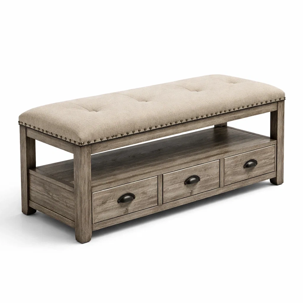 Rangement domestique,Banc de rangement - luxespacenest