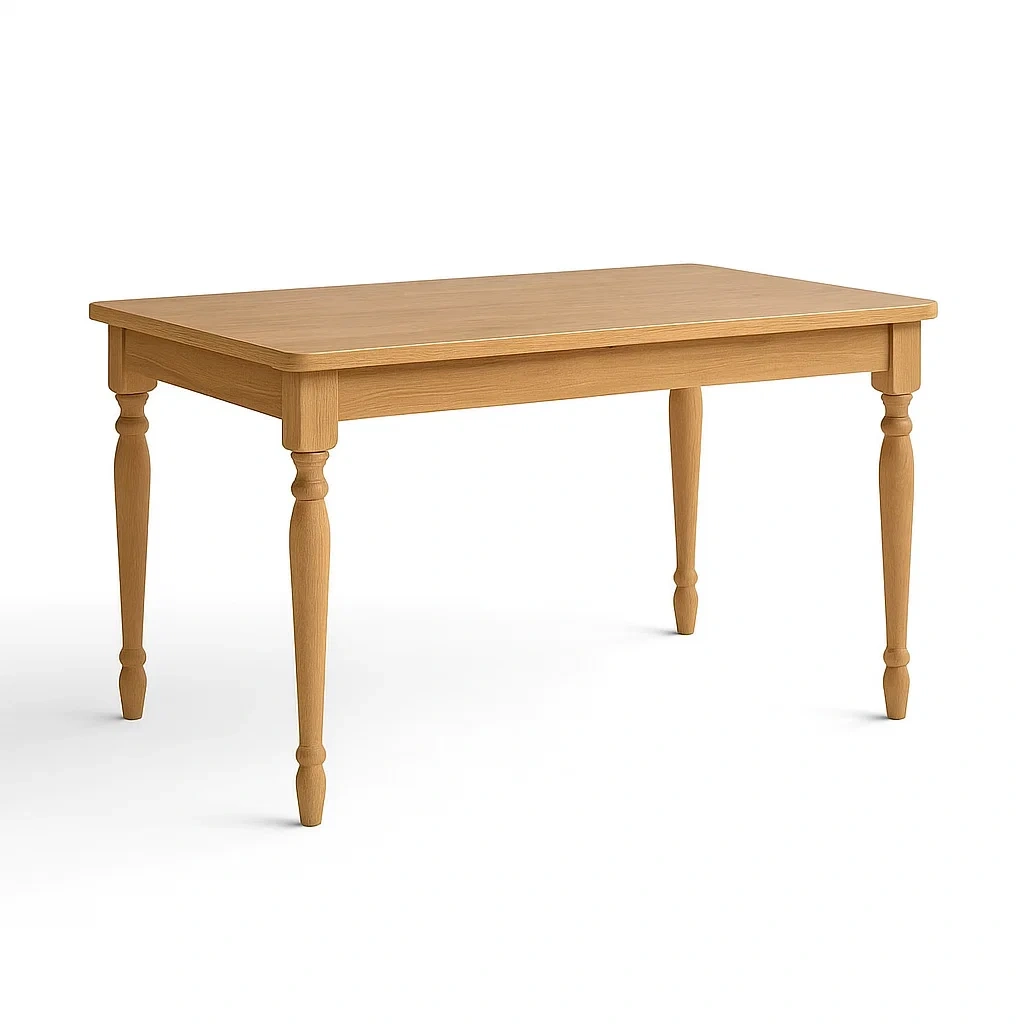 Table de salle à manger en bois de chêne-DREAMNESTLIVING