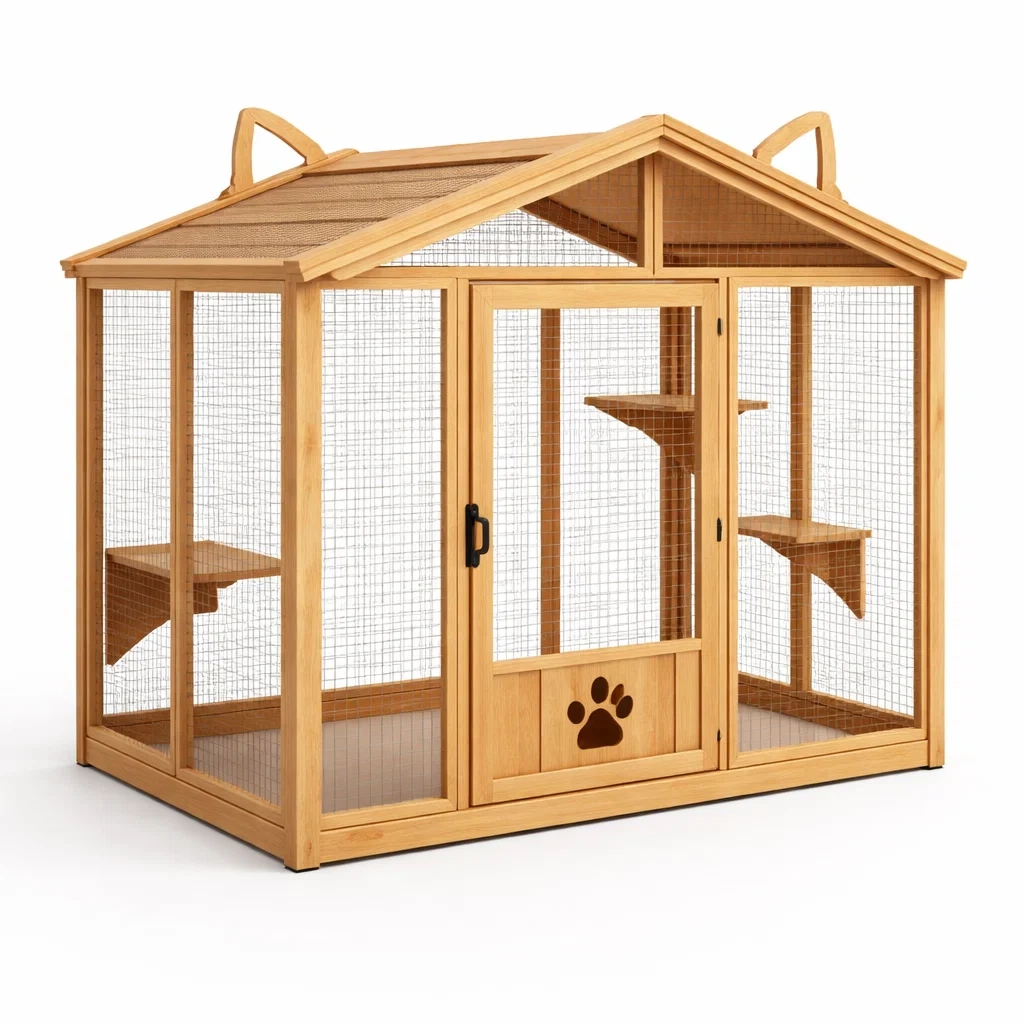 Espace de vie pour chats,Cage à chat - URBANZENVIBES