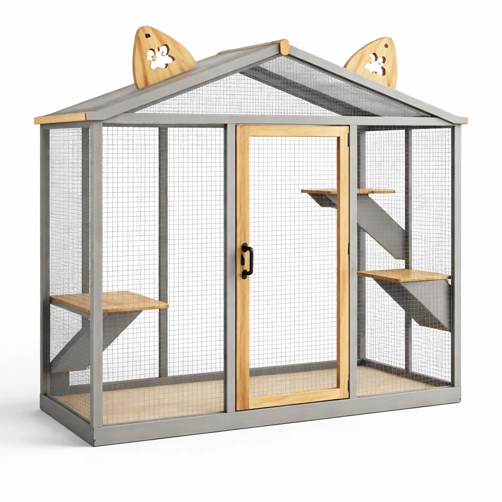 Espace de vie pour chats,Cage à chat - URBANZENVIBES