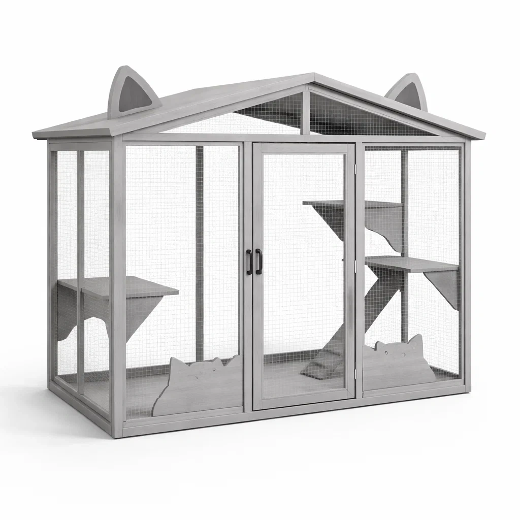 Espace de vie pour chats,Cage à chat - URBANZENVIBES