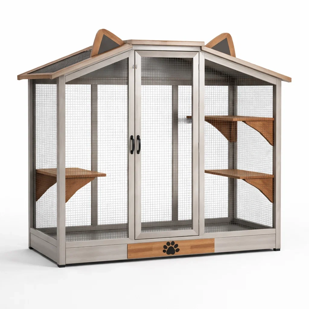 Espace de vie pour chats,Cage à chat - URBANZENVIBES