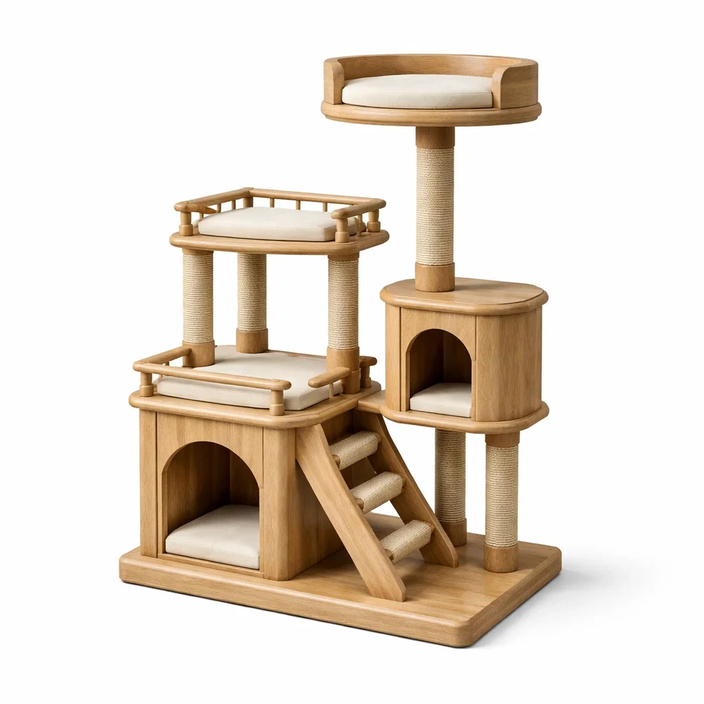 Espace de vie pour chats,Arbre à chat - URBANZENVIBES